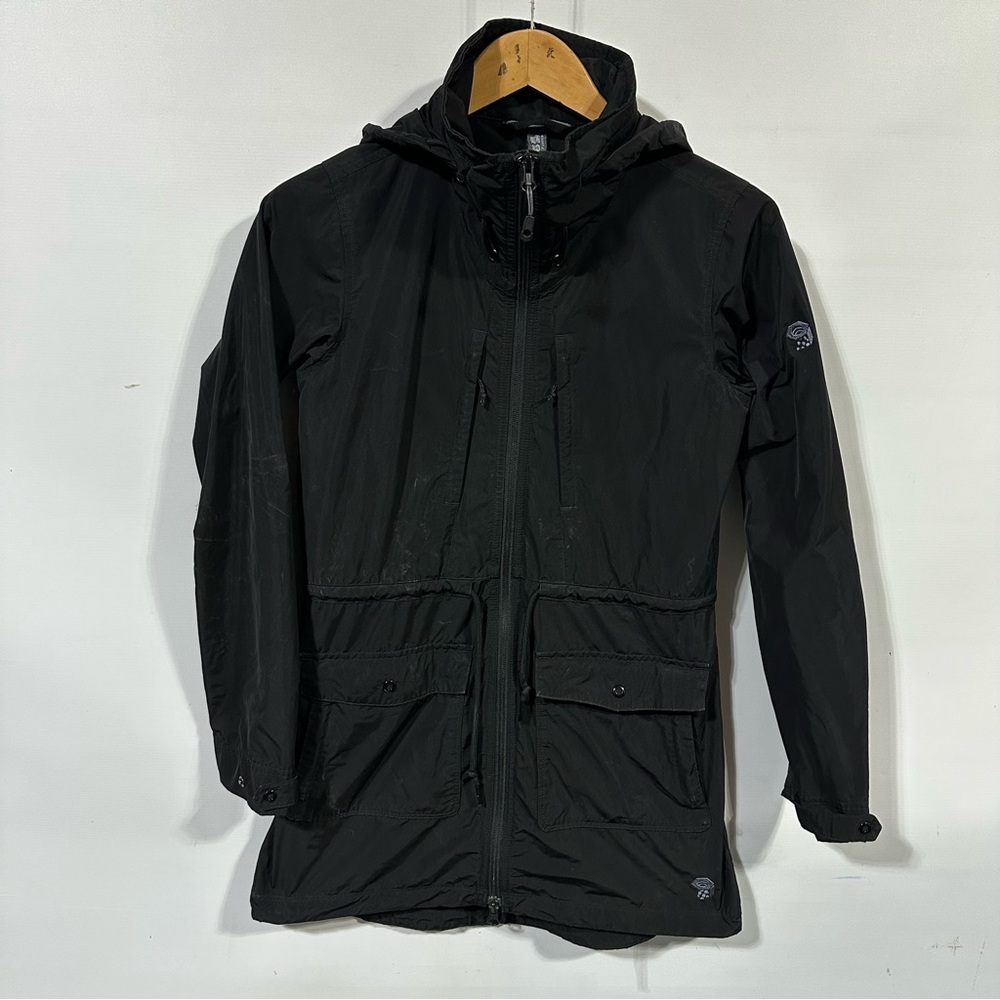 Mountain hardware long rain jacket